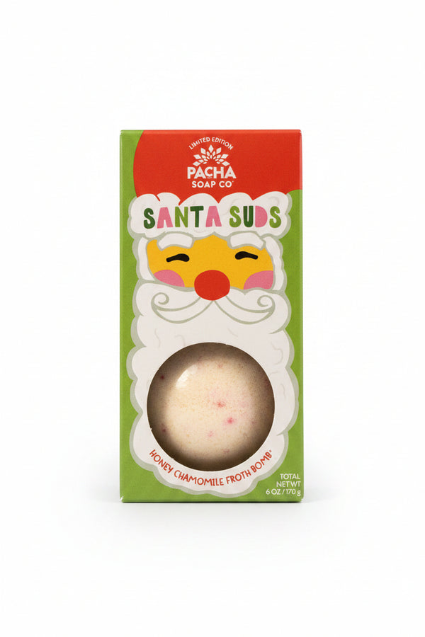 Pacha Soap Froth Bomb Santa's Suds 6 oz
