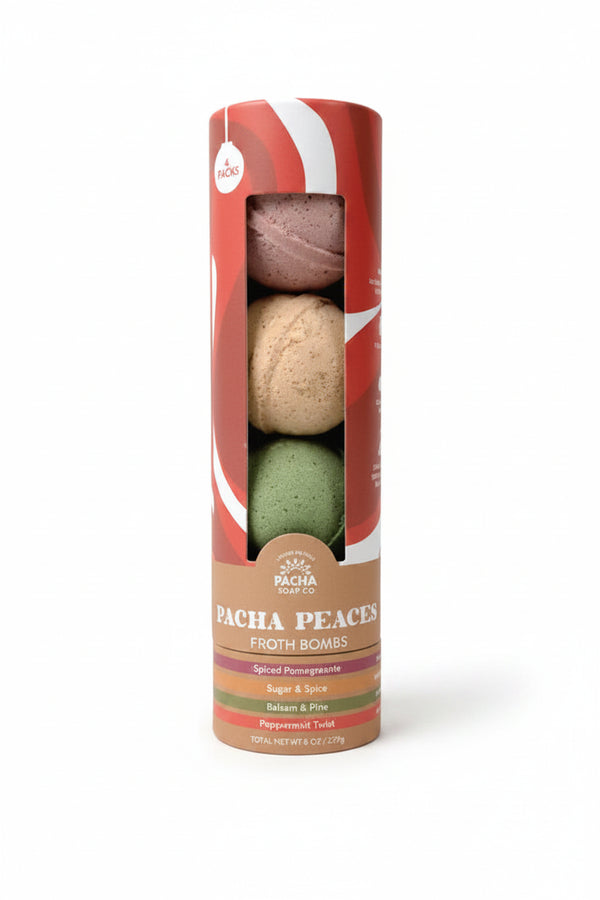 Pacha Soap Peaces Froth Bomb Set (4 pcs)