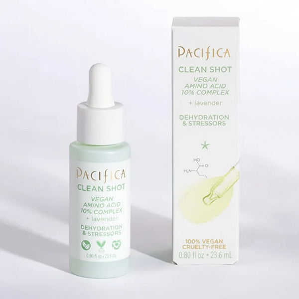 Pacifica Clean Shot Vegan Amino Acid 10 Complex + Lavender Dehydration Stressors