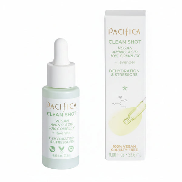 Pacifica Clean Shot Vegan Amino Acid 10 Complex + Lavender Dehydration Stressors