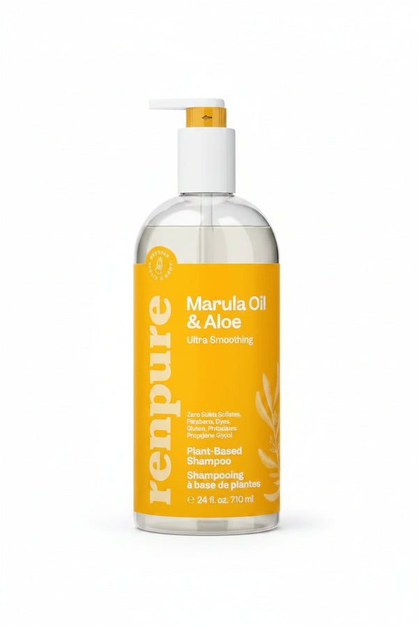 Renpure Marula Oil Aloe Plant Base Shampoo, 24 fl oz