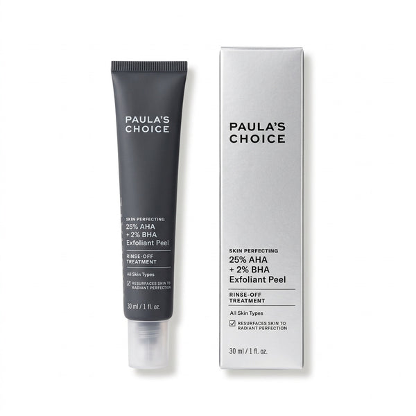 Paula's Choice Skin Perfecting 25% AHA + 2% BHA Exfoliant Peel Rinse-Off Treatment (1 oz/30 mL)