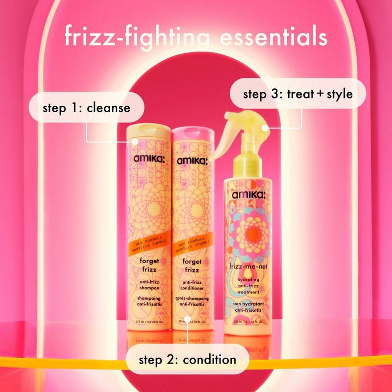 Amika Forget Frizz Anti-Frizz Shampoo (9.2 oz)