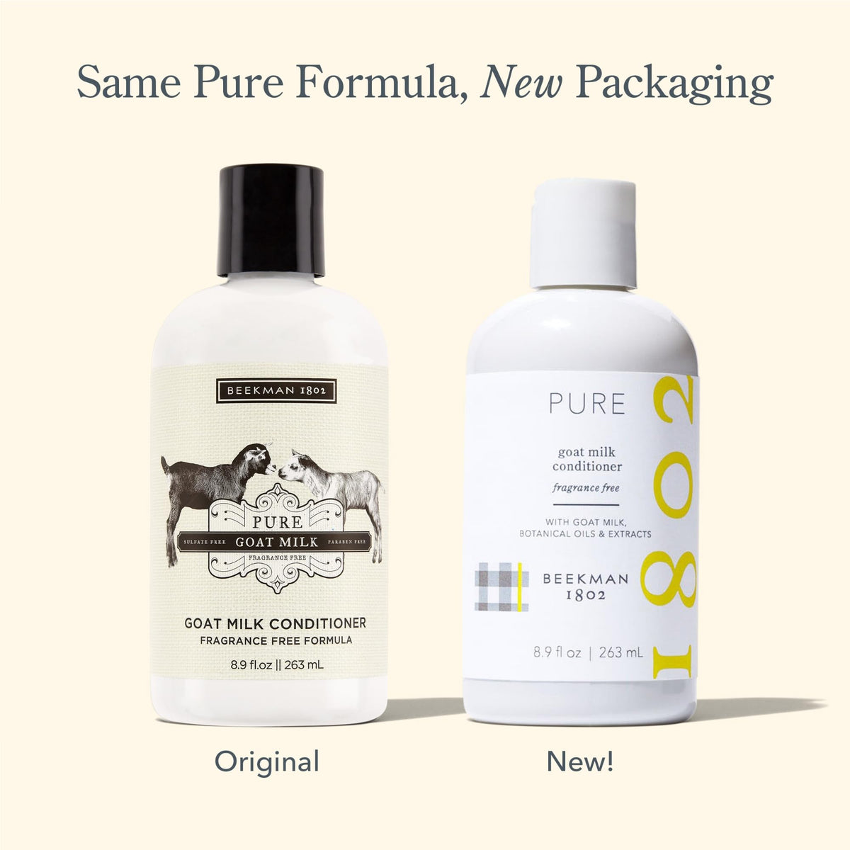 Beekman 1802 Goat Milk Conditioner - Pure Fragrance Free (8.9 oz)