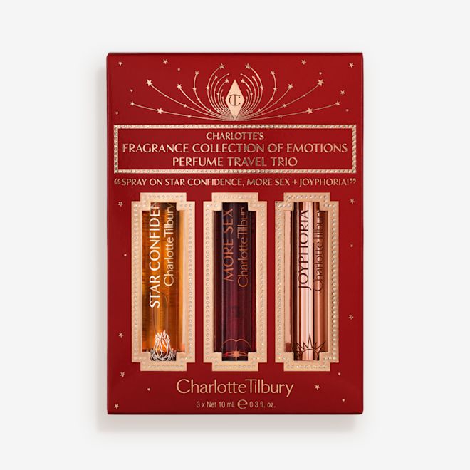 Charlotte Tilbury Charlotte's Fragrance Collection Of Emotions Perfume Travel Trio Set