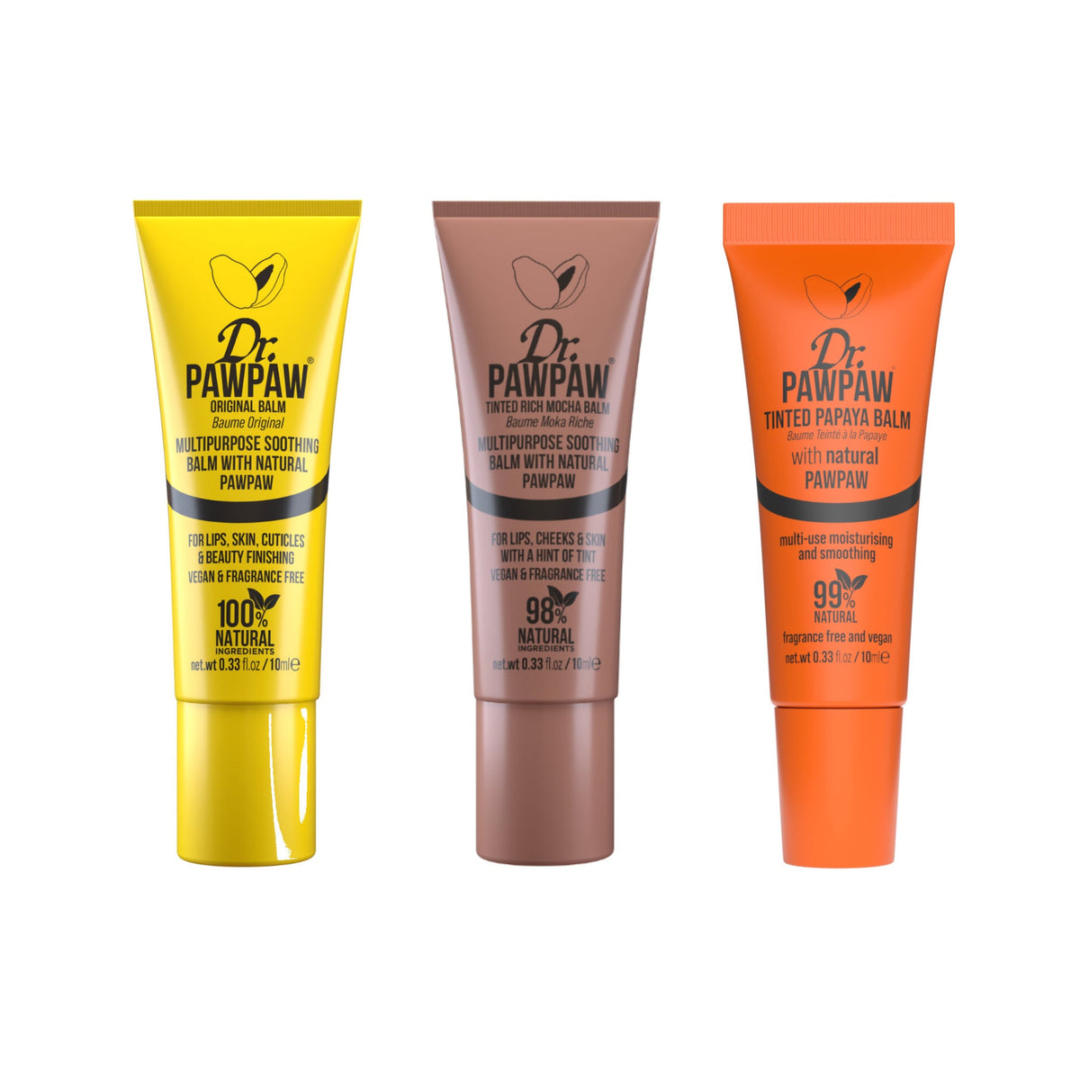 Dr. Paw Paw Mini Nude Collection 0.33 oz/10 mL 12