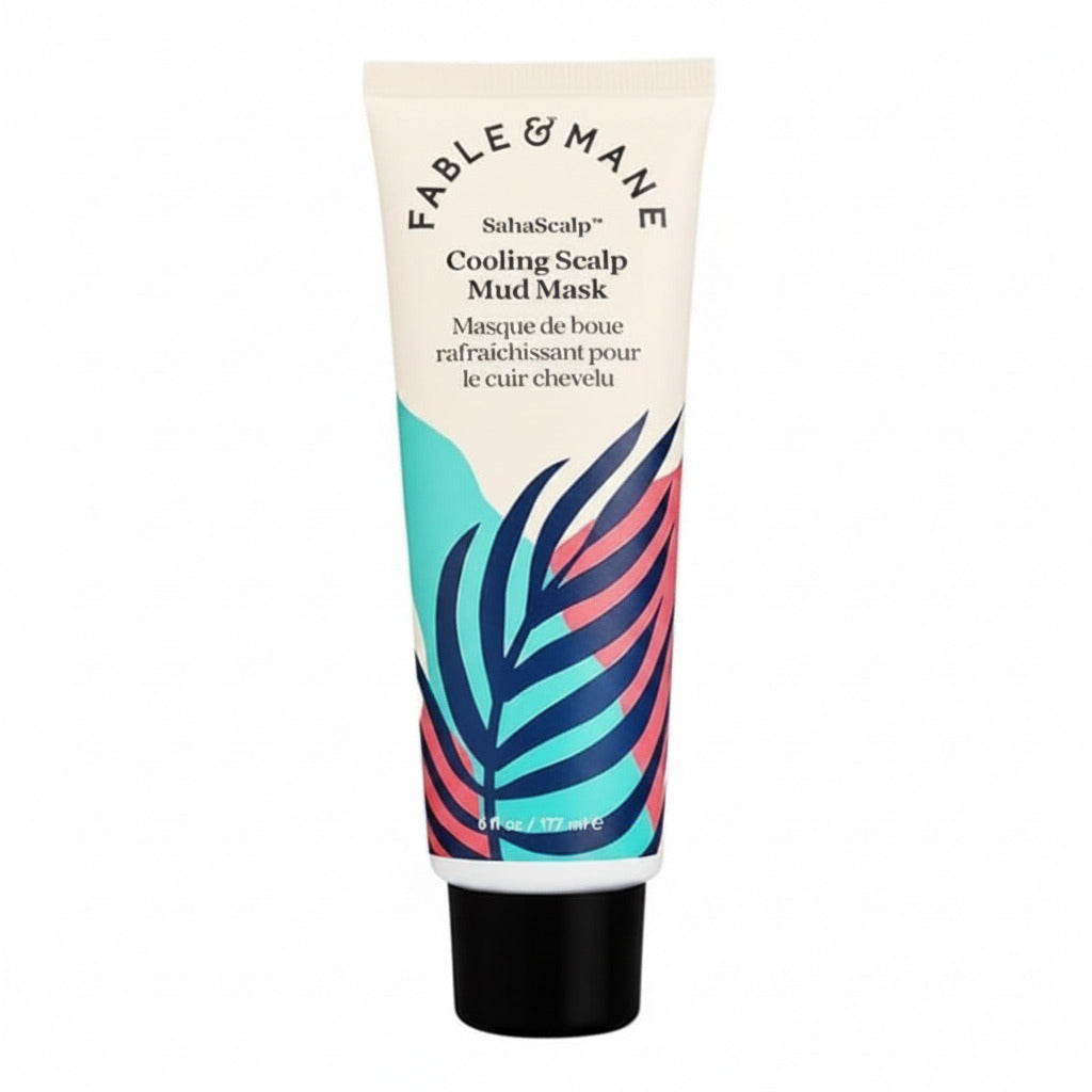 Fable And Mane Cooling Scalp Mud Mask (6 oz)