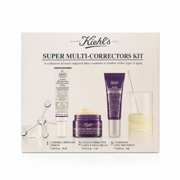 Kiehl's Super Multi-Correctors Kit (0.34 oz, 0.25 oz, 0.10 oz)