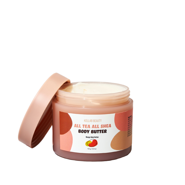 Kollab Beauty All Tea All Shea Body Butter Mango 3.53 oz