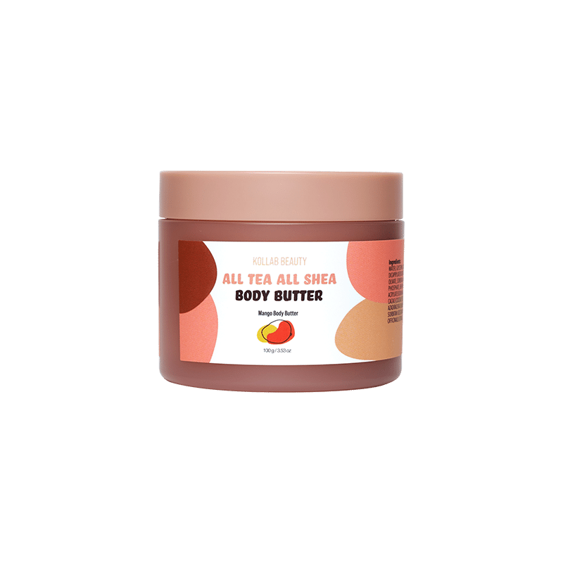 Kollab Beauty All Tea All Shea Body Butter Mango 3.53 oz