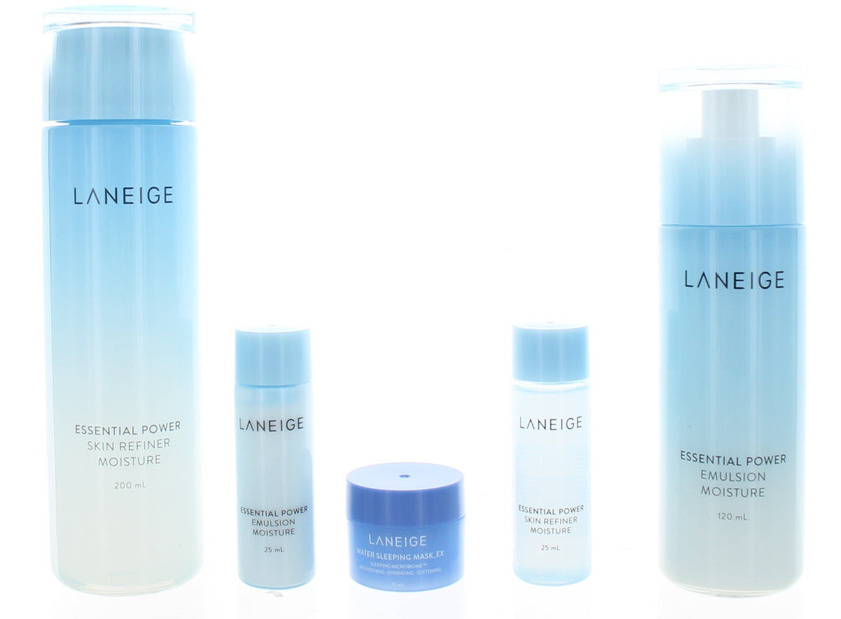 Laneige Basic Duo Set Light (5 Piece Set 200 mL, 25 mL, 120 mL, 25 mL, 15 mL)