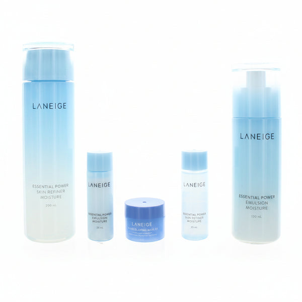 Laneige Basic Duo Set Light (5 Piece Set 200 mL, 25 mL, 120 mL, 25 mL, 15 mL)