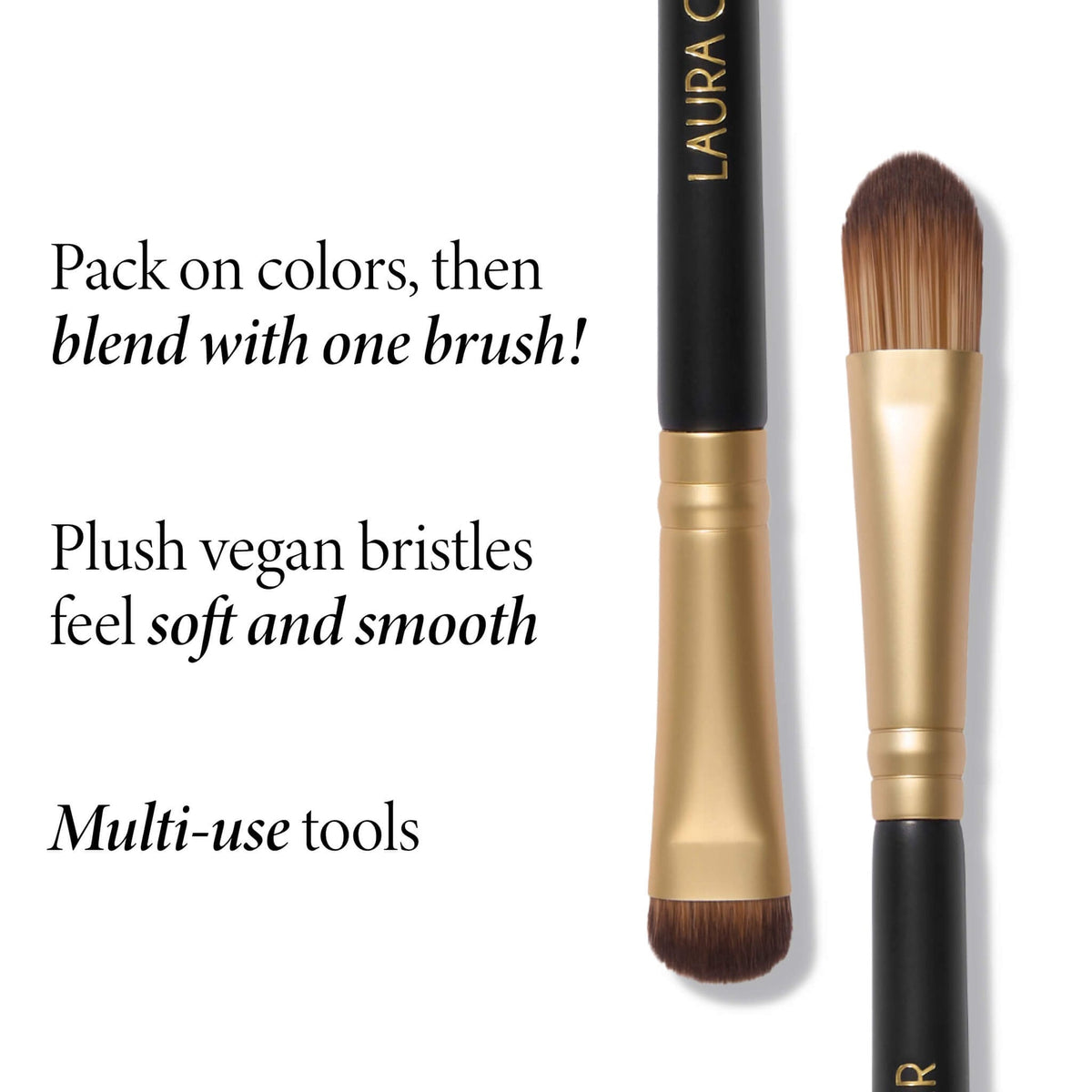 Laura Geller Dual-Ended Eyeshadow Brush Pinceau