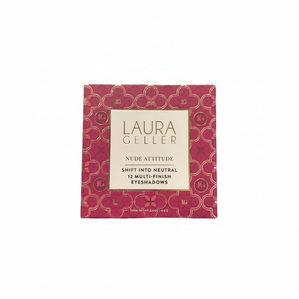 Laura Geller Nude Attitude 12 Multi-Finish Eyeshadows - Shift Into Neutral (0.4 oz)