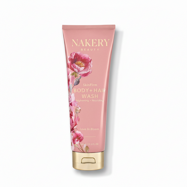 Nakery Skinfirm Body + Hair Wash 341 mL - Love In Bloom (11.5 oz)