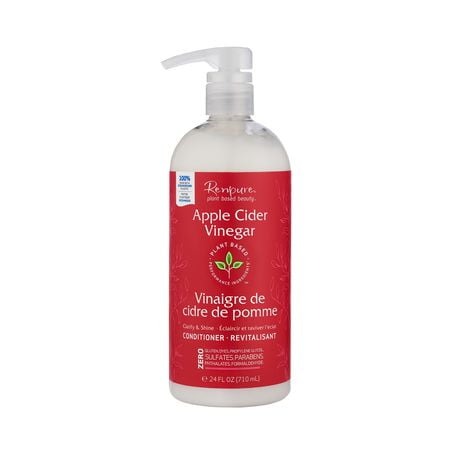 Renpure Apple Cider Vinegar & Aloe Plant-Based Conditioner, 24 fl oz