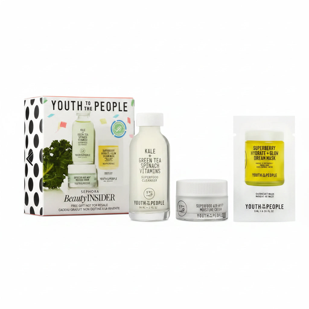 Youth to the People Happy Birthday Skin Care Set (3 pcs)