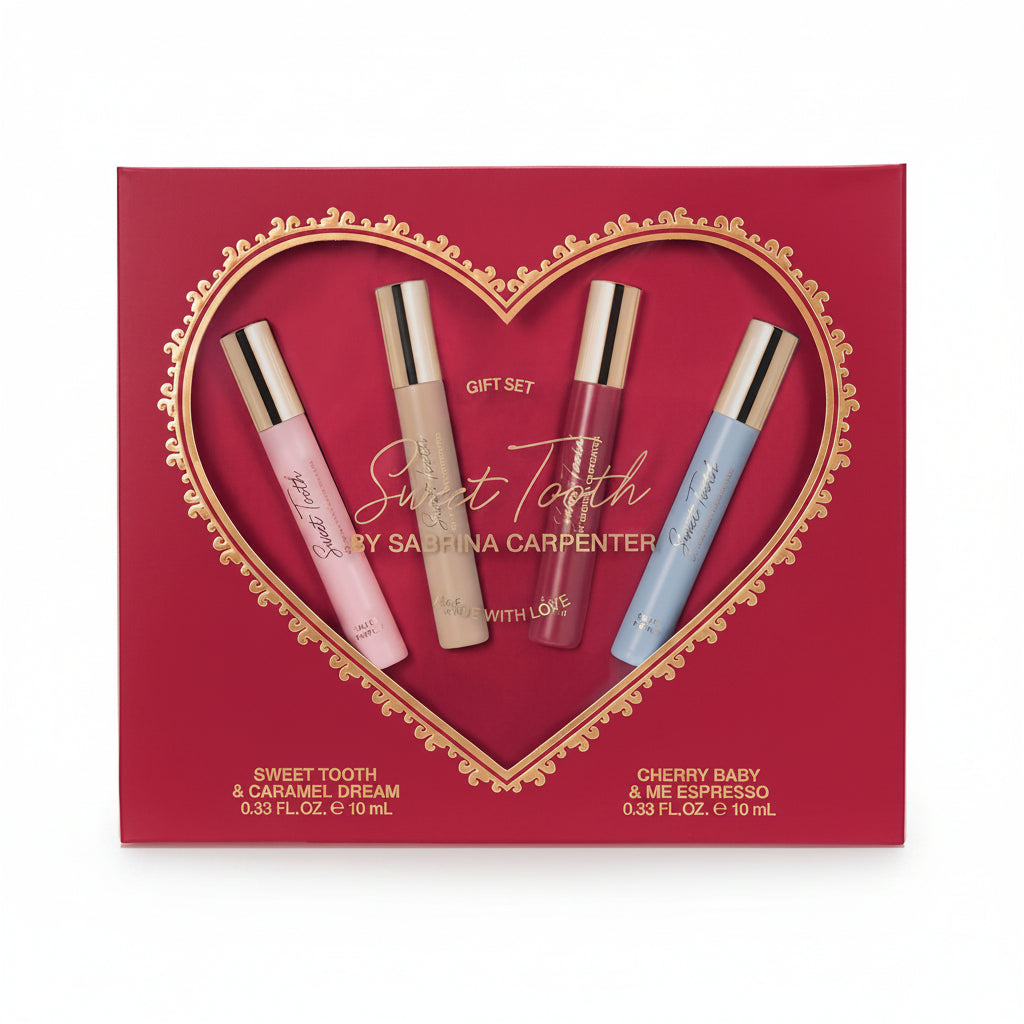 Sabrina Carpenter Sweet Tooth Travel Gift Set (0.33 oz x 4)