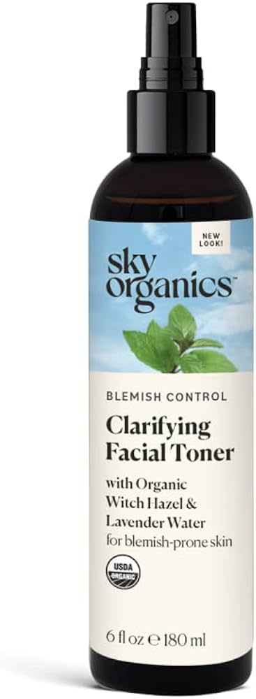 Sky Organics, Blemish Control Clarifying Facial Toner, 6 oz