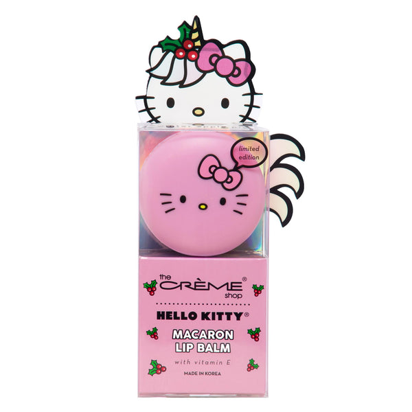 The Creme Shop Hello Kitty Macaron Lip Balm Pink 0.26 oz