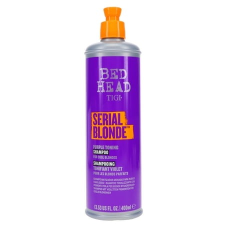 Tigi Bed Head Serial Blond Purple Toning Shampoo, 13.53 oz