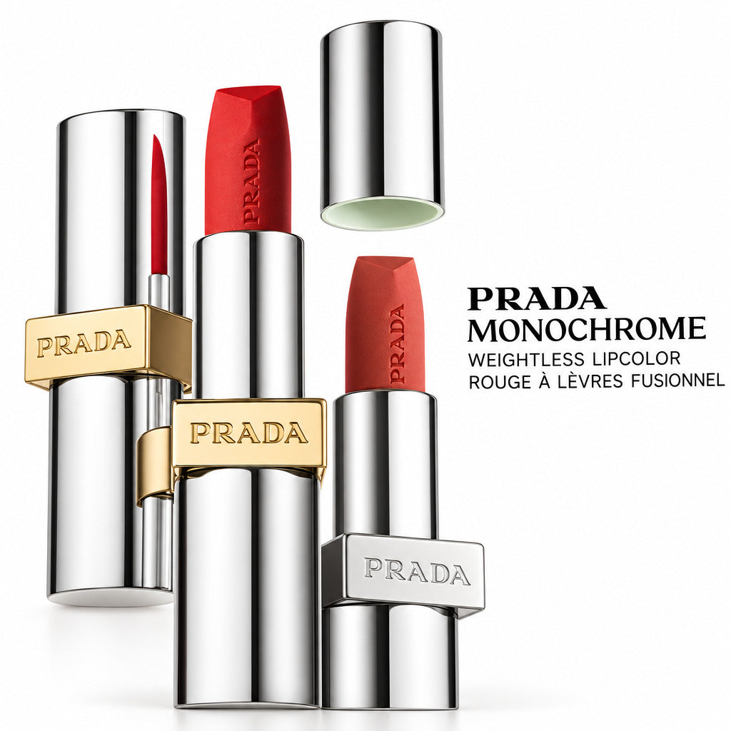 Prada Monochrome Weightless Lipcolor Tester Sample (4x 0.008 oz)