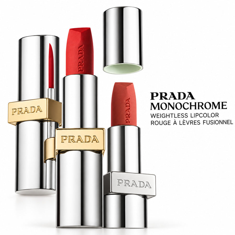Prada Monochrome Weightless Lipcolor Tester Sample (4x 0.008 oz)