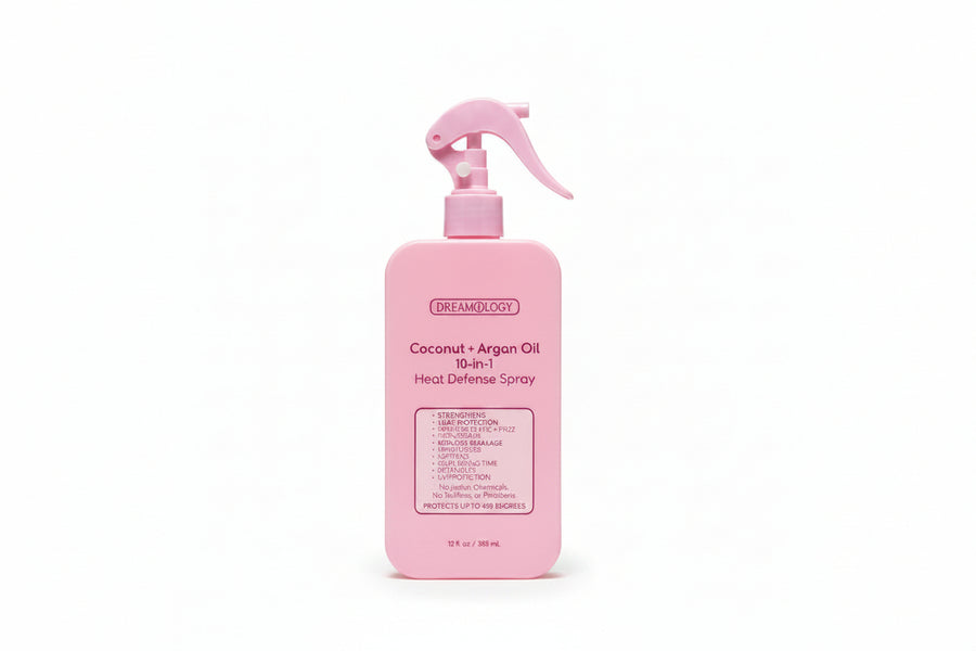 Dreamology Coconut+Argan Oil Heat Defense Spray 12 fl oz/355 mL
