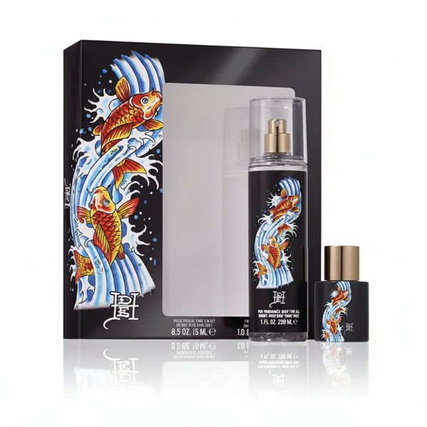 ED Hardy Koi Wave Eau De Parfum Set (2 pcs)
