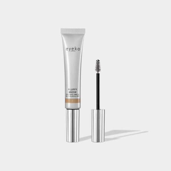 Eyeko Fluffy Brow Volumising Fibre Gel Light Brown (0.27 oz)