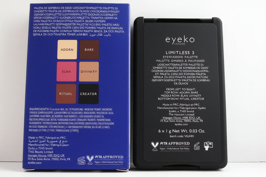 Eyeko Limitless Eyeshadow Palette #3, 0.03 fl oz