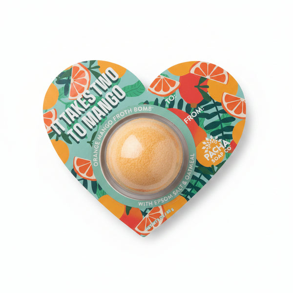 Pacha Soap Two To Mango Froth Bomb 3 oz