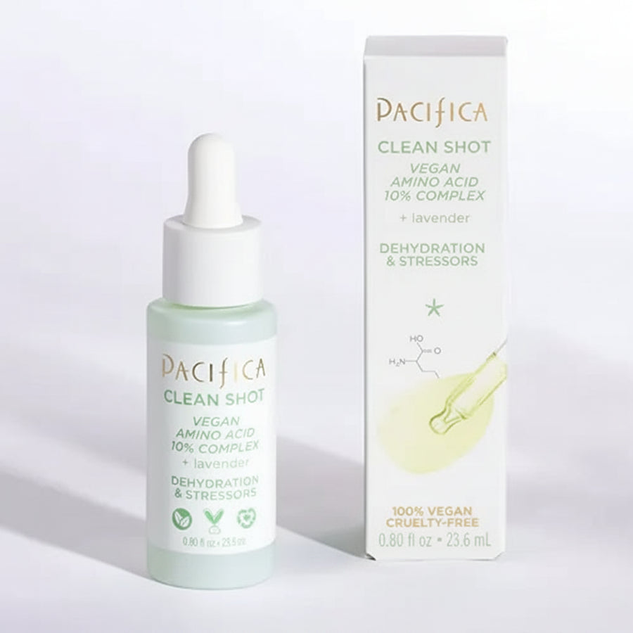Pacifica Clean Shot Vegan Amino Acid 10 Complex + Lavender Dehydration Stressors