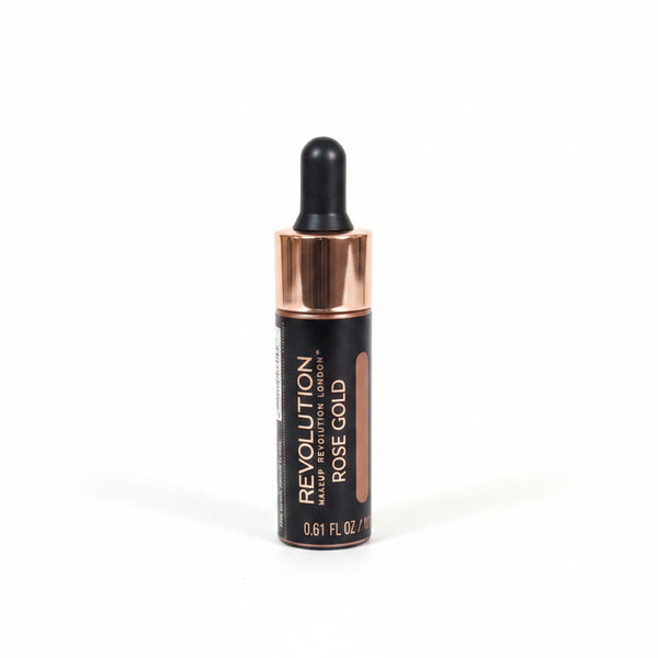 Revolution Liquid Highlighter (Rose Gold), 0.61 fl oz