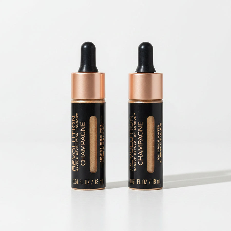 Revolution Liquid Highlighter (Champagne), 0.61 fl oz