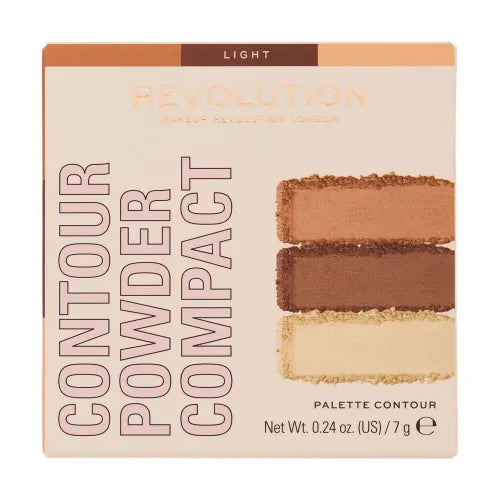Revolution Contour Powder Compact  (Light ) (0.24 oz/7 g)