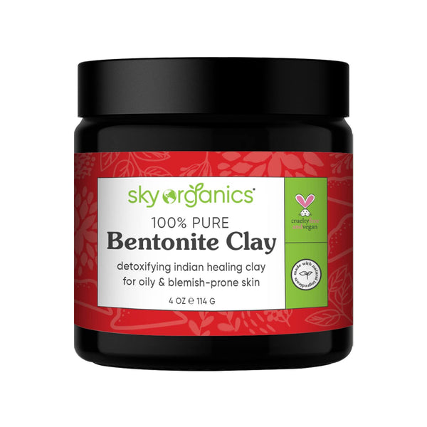 Sky Organics Indian Healing Clay, 4 oz