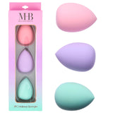Baby Beauty Pro Beauty Sponge 3 pcs Set Blend Conceal Contour