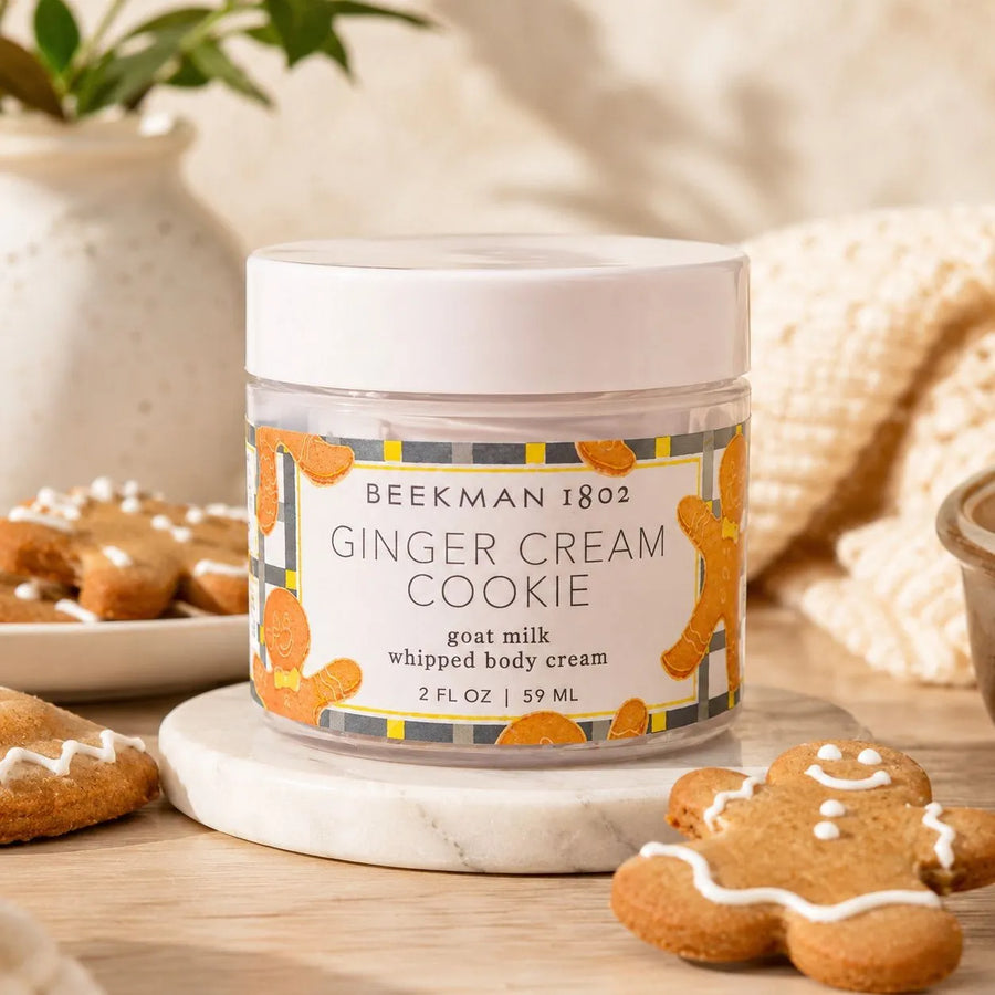 Beekman 1802 Goat Milk Whipped Body Cram - Ginger Cream Cookie (2 oz)
