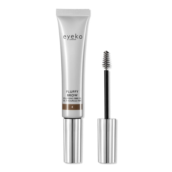Eyeko Fluffy Brow Volumising Fibre Gel (Deep Brown), 0.13 fl oz