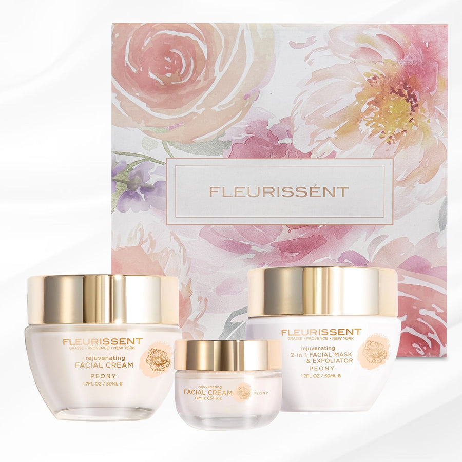 Fleurissent Rejuvenating Facial Cream - Peony (1.7 oz)