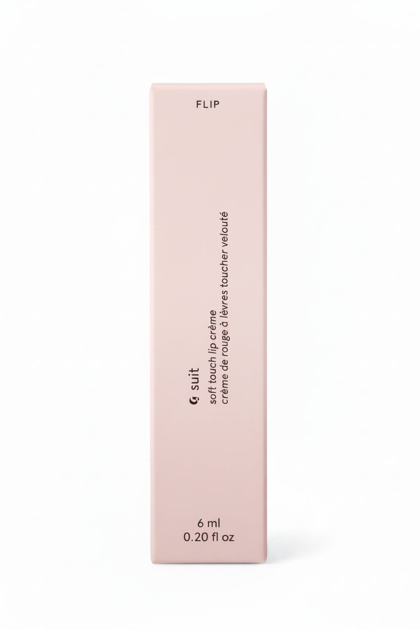 Glossier Suit Soft Touch Lip Crème (Flip), 0.20 fl oz