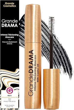 Grande Drama Intense Thickening Mascara With Castor Oil Black 0.32 oz