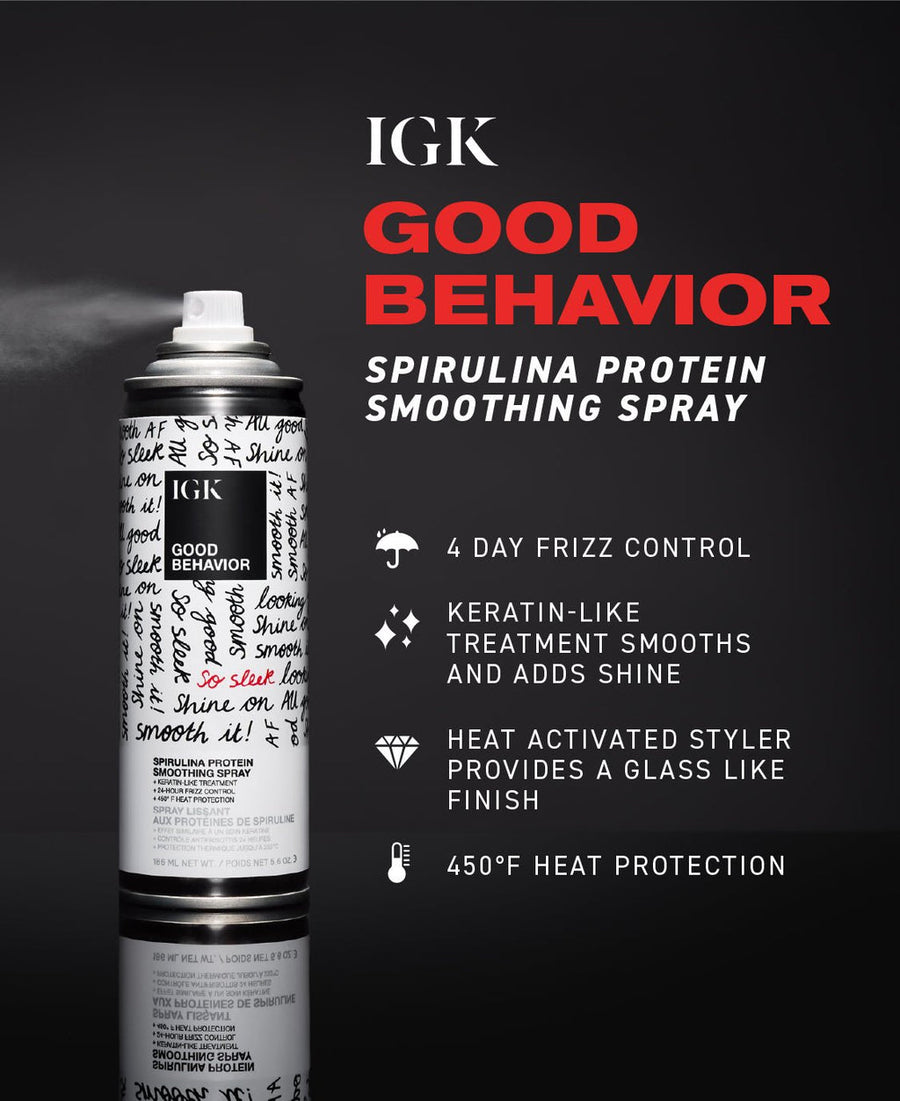 Igk Good Behavior Spirulina Protein Smoothing Spray (2.4 oz) (24)
