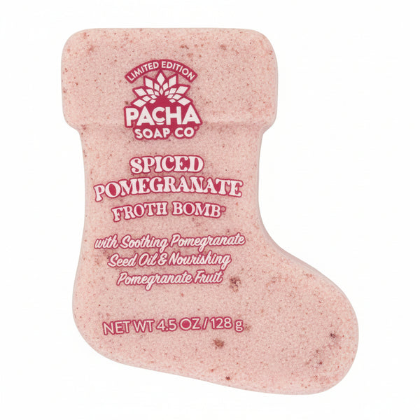 Pacha Soap Pomegranate Froth Bomb 4.5 oz