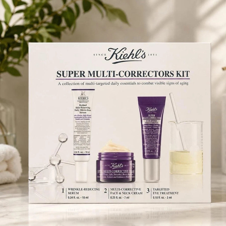 Kiehl's Super Multi-Correctors Kit (0.34 oz, 0.25 oz, 0.10 oz)