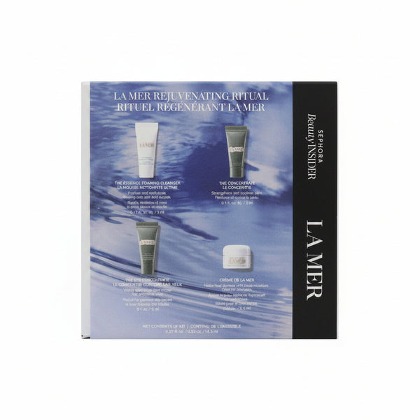 La Mer x Sephora Insider Cleanser Moisturizer Cream 4 pc Mini Travel Set 0.34 oz/17 mL