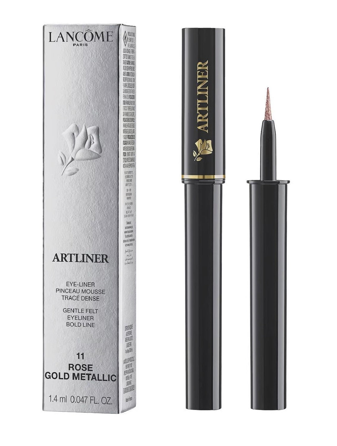 Lancome Artliner Gentle Felt Eyeliner Bold Line - 11 Rose Gold Metallic (0.047 oz)