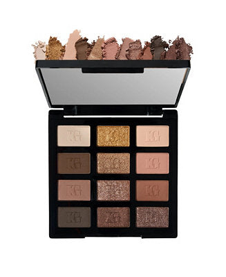 Laura Geller Nude Attitude 12 Multi-Finish Eyeshadows - Shift Into Neutral (0.4 oz)