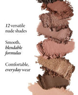 Laura Geller Nude Attitude 12 Multi-Finish Eyeshadows - Shift Into Neutral (0.4 oz)
